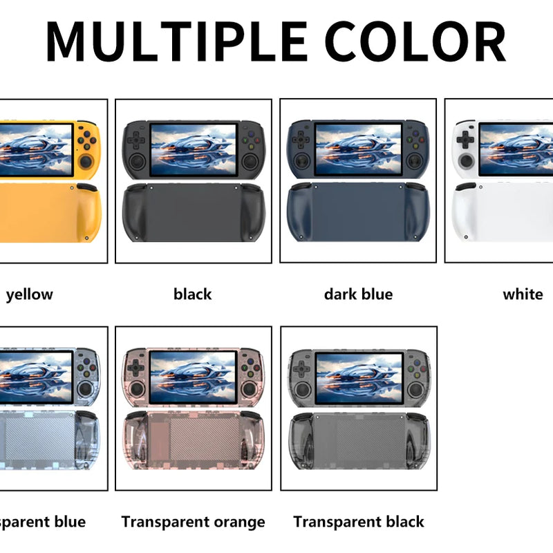 RGB10 Max3 Retro Pocket Handheld Game Console 5 INCH 1280*720 HD IPS Screen Support Multiple Open Source Systems Children's Gift