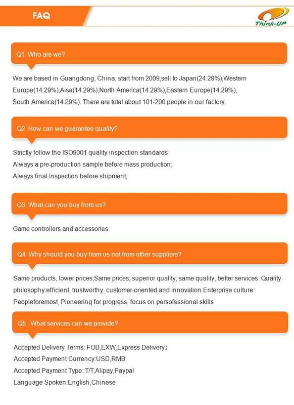 Drop Shipping USB Wired Gamepad for Xbox One Controller Dual Motor Vibration for Xbox One Control PC / Laptop Windows 7/8/10