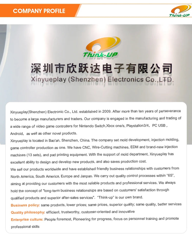 Drop Shipping USB Wired Gamepad for Xbox One Controller Dual Motor Vibration for Xbox One Control PC / Laptop Windows 7/8/10