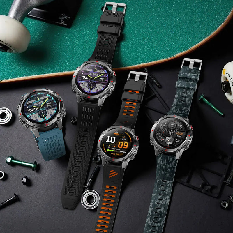 Military T-Rex 3 GPS Waterproof Smart Watch 1.46