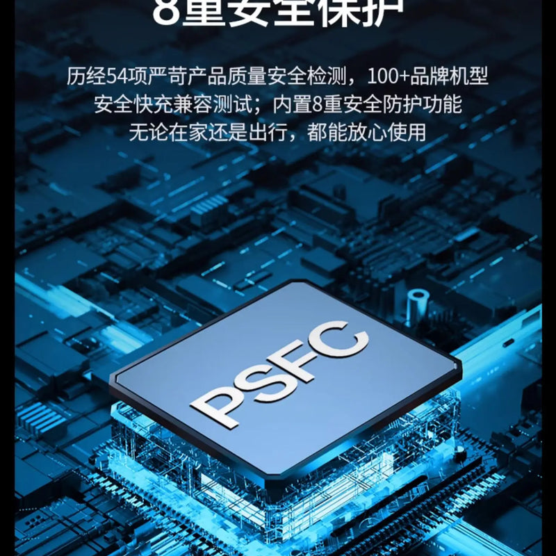 65W Power Bank 60000 MA Super Fast Charge 60000 Large Capacity Portable Lanyard with Light Notebook Camping