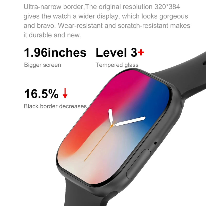 NEW Smart Watch Series 10 Men Blood Pressure BT Call NFC Sleep monitoring Wireless Charge Women Sport Smartwatch For IOS Android