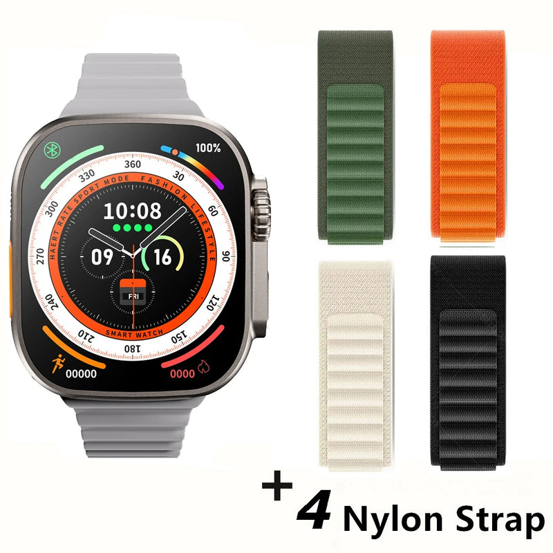 For Apple Smart Watch 10 ultra x 3 Pro MAX Gen2 49mm Amoled Screen Smartwatch Refresh Rate Wireless Charging Men Women For Sport