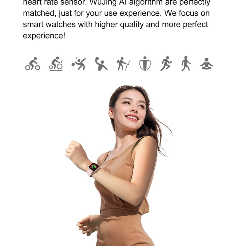 NEW Smart Watch Series 10 Men Blood Pressure BT Call NFC Sleep monitoring Wireless Charge Women Sport Smartwatch For IOS Android