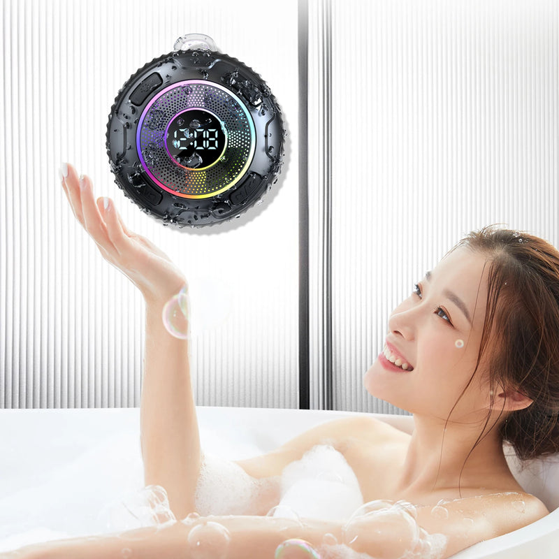 Wireless Speaker BLAST! S5 ENC IPX7 Waterproof LED Light Strong bass Bluetooth speaker Type-C charging Cable 1100mAh BLAST! S5