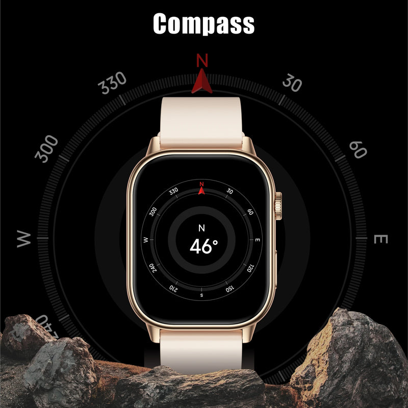 New Sports GPS tracker AMOLED Smartwatch Men Compass Military Outdoor Sports Bluetooth Call Watch 2.01 inch HD screen for Huawei