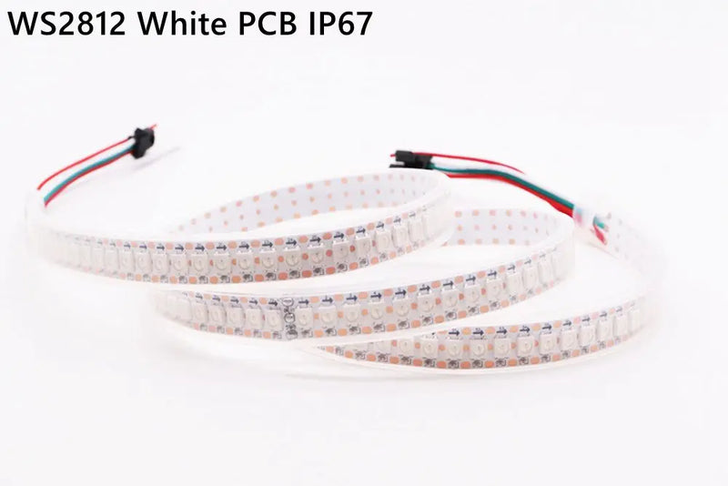 DC5V WS2812B Led Strip light 30/60/74/96/144leds/m Individually Addressable Smart 5050RGB WS2812 Pixels Led Light IP30/65/67