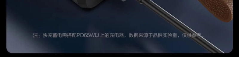 65W Power Bank 60000 MA Super Fast Charge 60000 Large Capacity Portable Lanyard with Light Notebook Camping