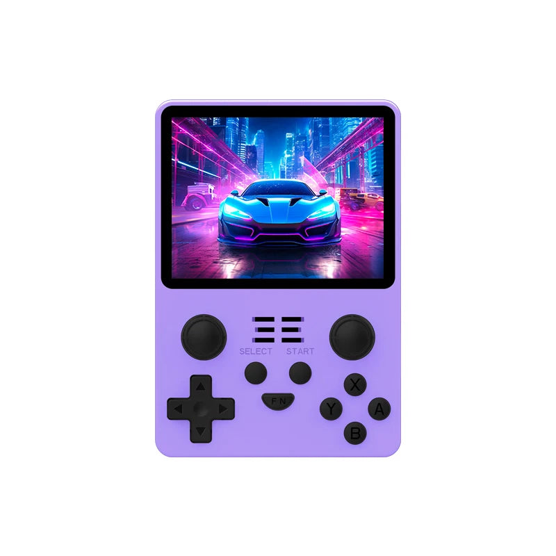 NEW RGB20S 3.5-Inch 4:3 IPS Screen Retro Handheld Game Console Open Source System RK3326 Dual Card Children's Gifts