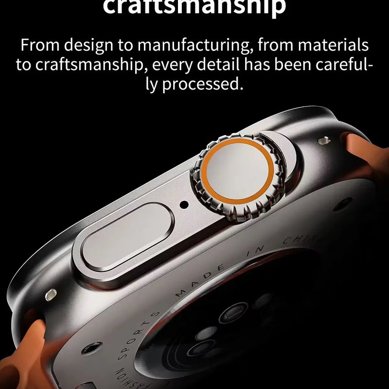 For Apple Smart Watch 10 ultra x 3 Pro MAX Gen2 49mm Amoled Screen Smartwatch Refresh Rate Wireless Charging Men Women For Sport