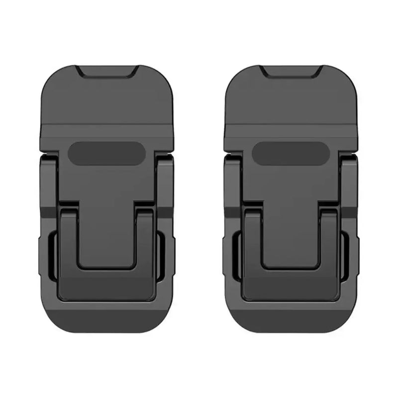 2pcs/Set Mini Portable Zinc Alloy Laptop Stand Adjustable Angles Foldable Invisible Laptop Cooling Riser for Macbook Notebook