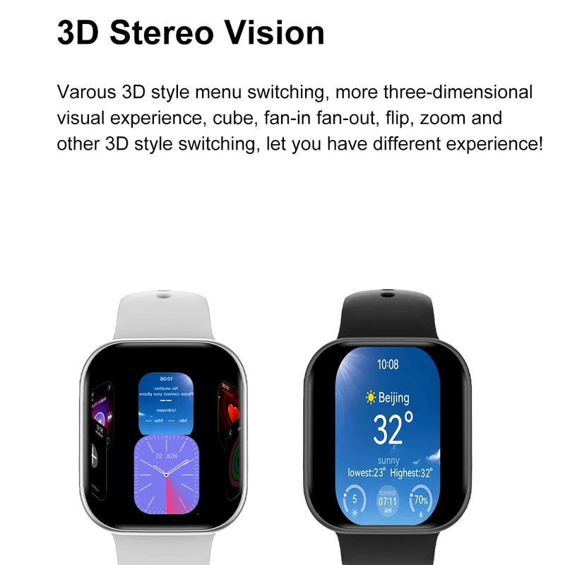 NEW Smart Watch Series 10 Men Blood Pressure BT Call NFC Sleep monitoring Wireless Charge Women Sport Smartwatch For IOS Android