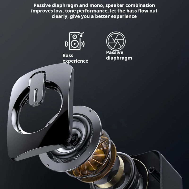 XIAOMI Portable Home Speaker USB 3.5mm Audio Interface Wired Mini Subwoofer Speaker LED Light Loud Box Computer slab Cell phone