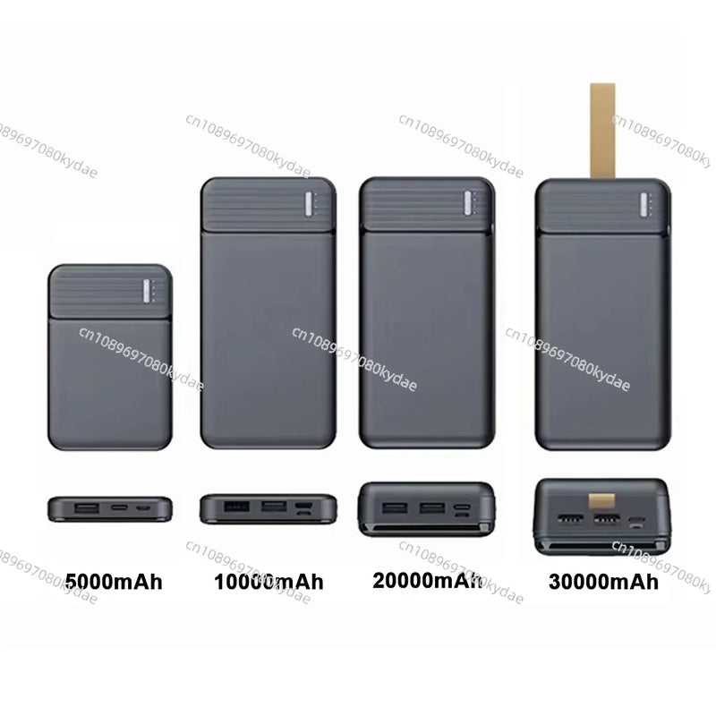 20000mah Power Bank Ultra Slim Fast Charging External Battery Pack with Dual USB Outputs for iPhone 14 13 12 Pro11 XR X 7 6
