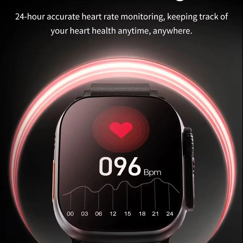 For Apple Smart Watch 10 ultra x 3 Pro MAX Gen2 49mm Amoled Screen Smartwatch Refresh Rate Wireless Charging Men Women For Sport