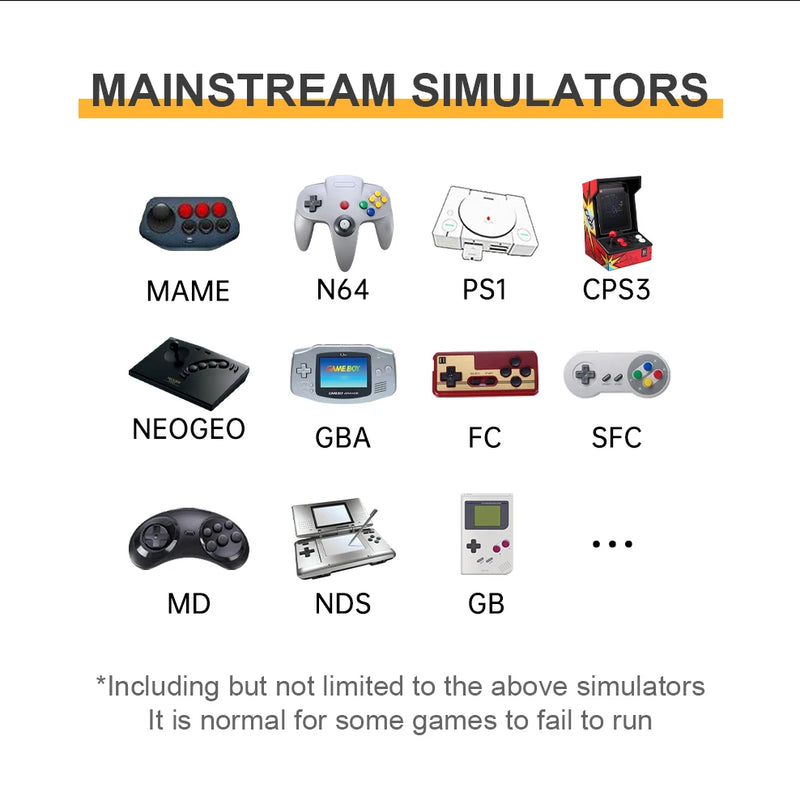 NEW RGB20S 3.5-Inch 4:3 IPS Screen Retro Handheld Game Console Open Source System RK3326 Dual Card Children's Gifts