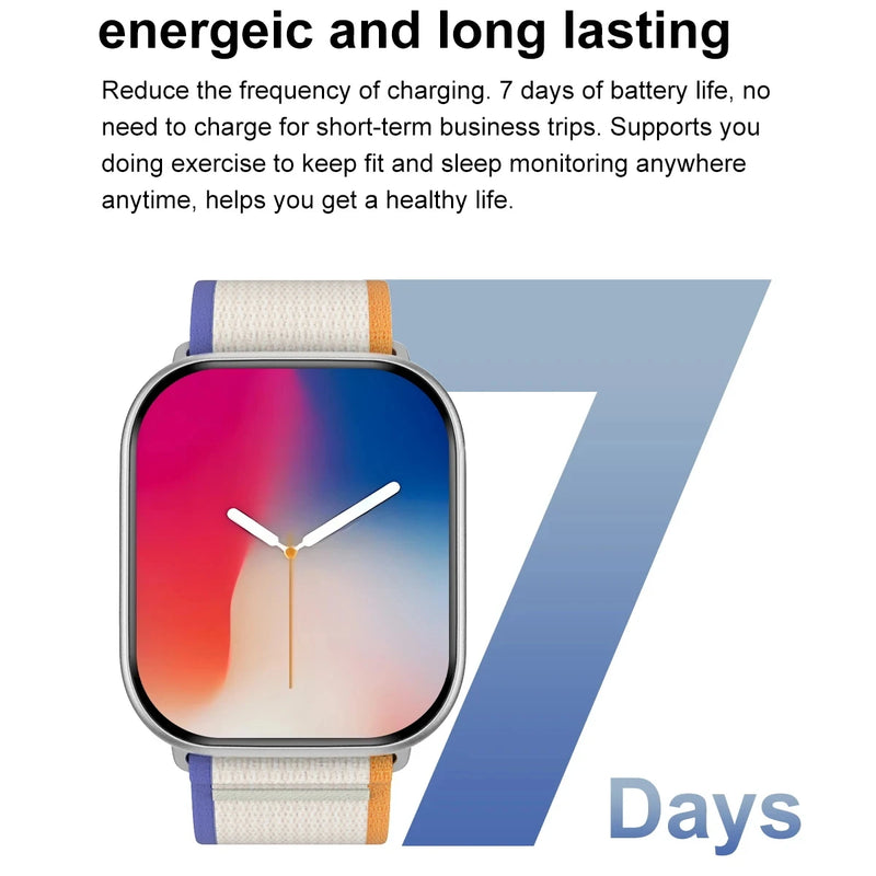 NEW Smart Watch Series 10 Men Blood Pressure BT Call NFC Sleep monitoring Wireless Charge Women Sport Smartwatch For IOS Android