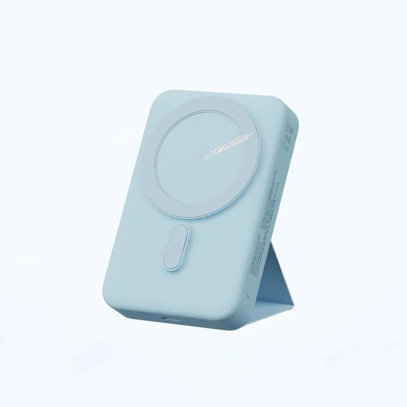 Mobile Three-In-One Slim Power Bank 10000 Mah20W Applicable To Magnetic Wireless Fast Charging