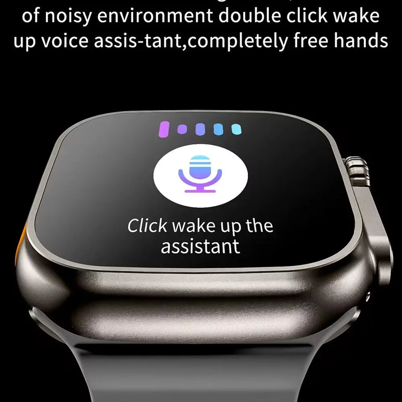 For Apple Smart Watch 10 ultra x 3 Pro MAX Gen2 49mm Amoled Screen Smartwatch Refresh Rate Wireless Charging Men Women For Sport