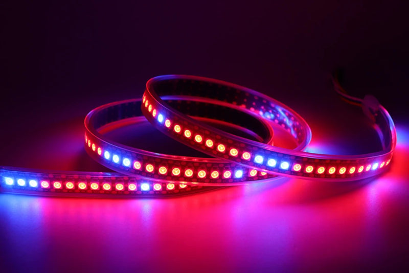 DC5V WS2812B Led Strip light 30/60/74/96/144leds/m Individually Addressable Smart 5050RGB WS2812 Pixels Led Light IP30/65/67